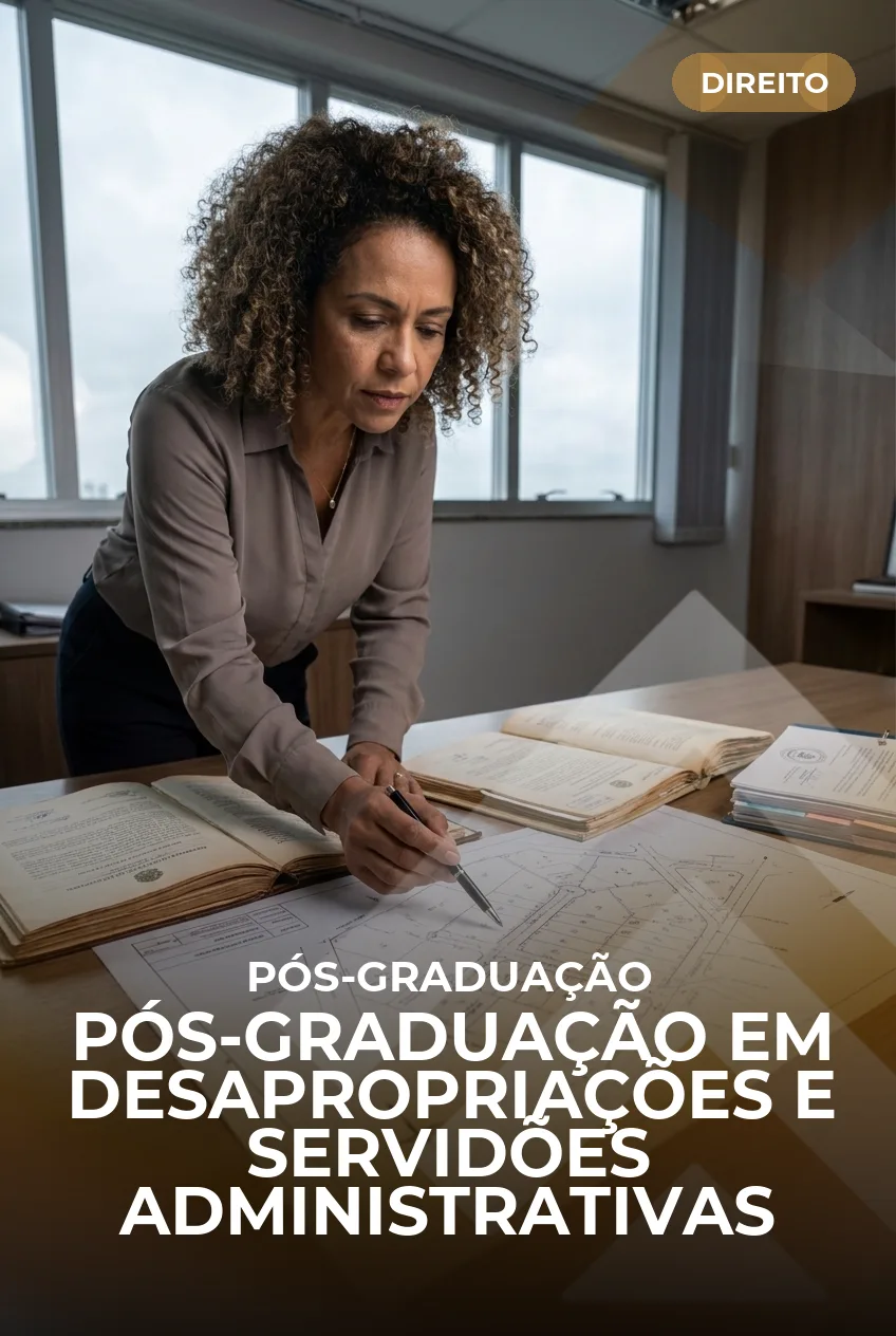 Pós-graduação em Desapropriações e Servidões Administrativas