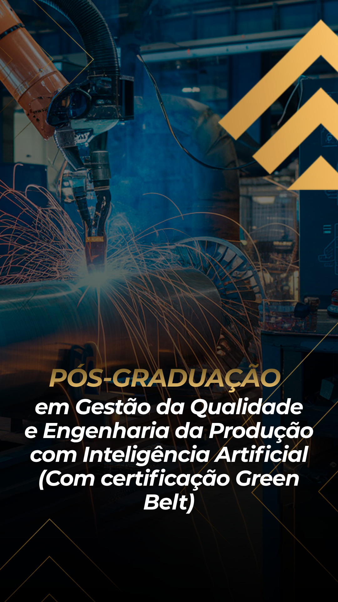 Pós-graduação em Gestão da Qualidade e Engenharia da Produção com Inteligência Artificial (com Certificação Green Belt)